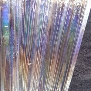 Beautiful glass crystal vase